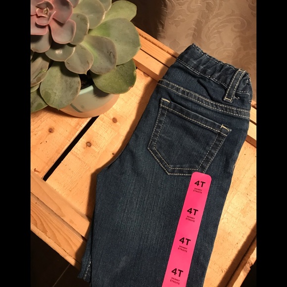 Dark Wash Skinny Jeans - Picture 1 of 2